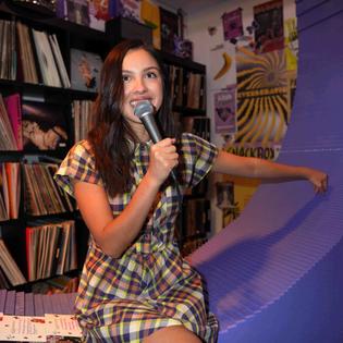 Bang Showbiz / Olivia Rodrigo at the Lego Editions pop-up experience