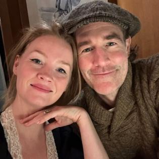 Bang Showbiz / Kimberly Van Der Beek and her late husband, James Van Der Beek/ © Instagram.