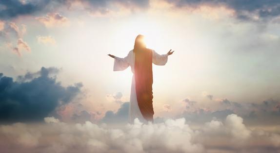 Jesus ascending. Dreamstime/TCA
