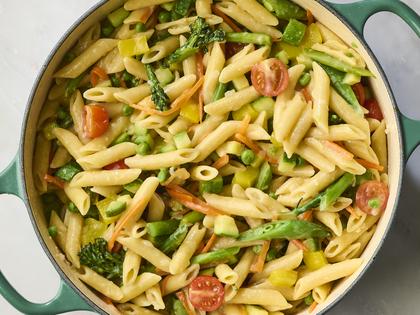 This light and butter pasta primavera is the best way to bring the fresh flavors of summer produce to your table. (TheKitchn.com/TCA)