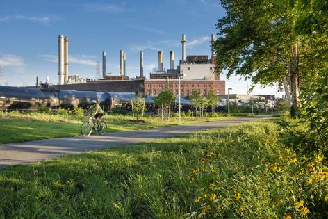The Schuylkill Banks trail brought more public green space to Grays Ferry in 2025.
Jumping Rocks/Universal Images Group via Getty Images