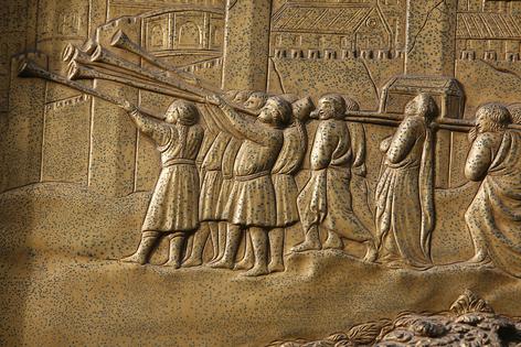 Baptistry of San Giovanni. Gate of Paradise. Walls of Jericho. Italy. Dreamstime/TCA