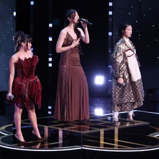 Bang Showbiz / KPop Demon Hunters stars performing at the BAFTA Film Awards