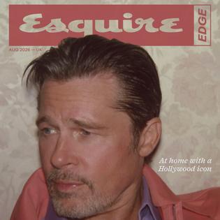 Bang Showbiz / Brad Pitt on Esquire UK digital cover © Chantal Anderson
