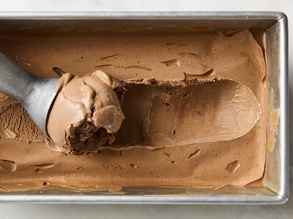 Incredibly rich and creamy, this homemade ice cream has a deep chocolate flavor. (Ryan Liebe/TCA)