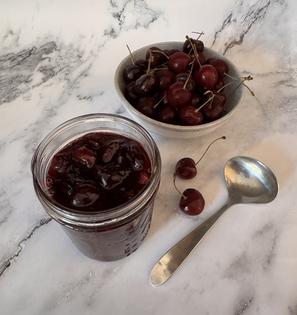 (PHOTO:Chunky Cherry Ginger Sauce. (JeanMarie Brownson/TCA)