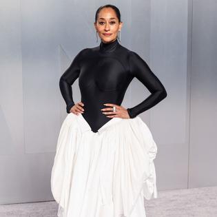 Bang Showbiz / Tracee Ellis Ross has questioned whether racism was behind Jay Leno's failure to invite her on The Tonight Show when Girlfriends was at the height of its success.