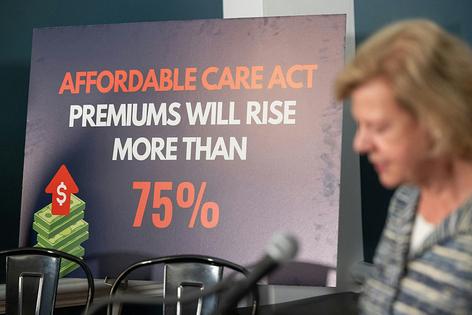 In 2025, Democrats in the U.S. Senate argued to extend COVID-era subsidies on Affordable Care Act insurance plans into 2026. Anadolu/Anadolu via Getty Images