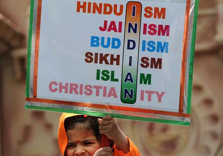 When India became independent in 1947, its constitution affirmed a commitment to religious diversity and pluralism. Photo by Indranil MukherjeeI/AFP via Getty Images