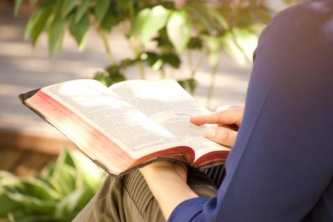 Woman reading Bible. Dreamstime/TCA