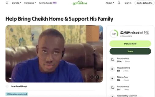 Ibrahima Mbaye/GoFundMe/TNS