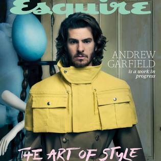Bang Showbiz / Andrew Garfield covers Esquire UK © Rob Rusling