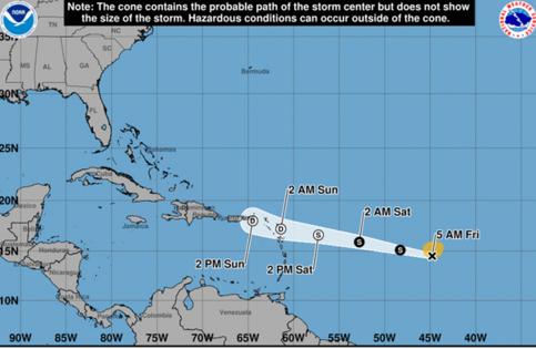 Handout/National Hurricane Center/TNS
