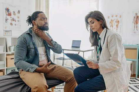 Strep throat can come back after a short course of antibiotics – but it’s not because some bacteria were resistant to the drugs.
              supersizer/E+ via Getty Images
