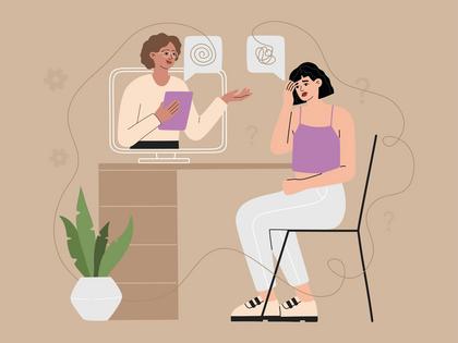 Virtual access to mental healthcare is now very common, but figuring out how to choose a provider can be confusing.   Alisa Zahoruiko/iStock via Getty Images Plus