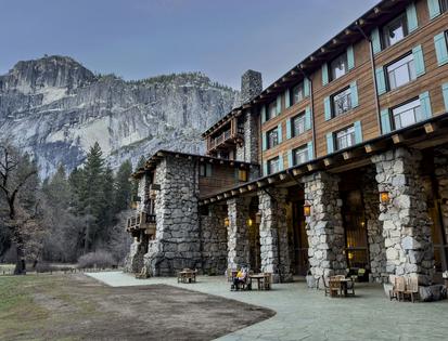 The Ahwahnee is a privately run hotel inside Yosemite National Park.
George Rose/Getty Images