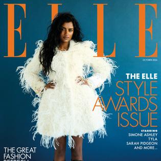 Bang Showbiz / Simone Ashley graces the October issue of ELLE UK / © ELLE UK/Ekua King