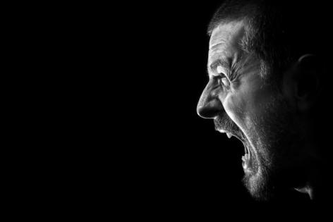 Angry man. Dreamstime/TCA