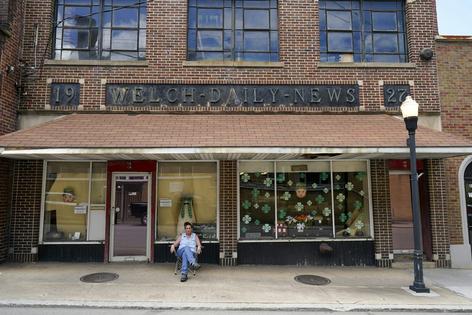 Missy Nester’s newspaper in Welch, W.Va., The Welch News, closed in 2023.
              AP Photo/Chris Carlson