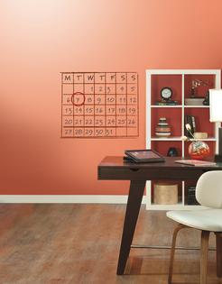 You can create your own “whiteboard” on a wall in your house using a dry-erase coating on a clean surface. (Sherwin-Williams/TCA)