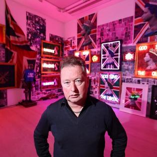 Bang Showbiz / A celebrity punk artist and film-maker who created Oasis' official 2025 comeback tour art and infamously offended the Queen has released a star-packed movie celebrating 50 years of punk