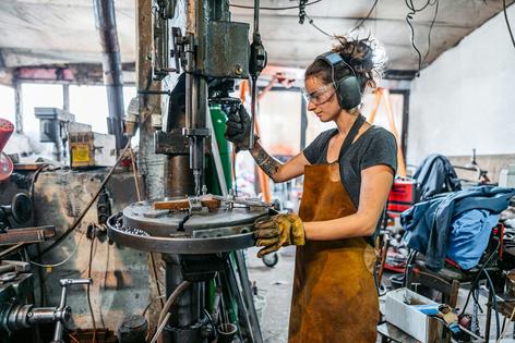 Noise pollution is an occupational health hazard for many workers. urbazon/E+ via Getty Images