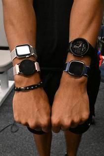 All four of the smartwatch brands tested showed substantial errors in measuring calorie expenditure.
Taimy Alvarez/Florida International University