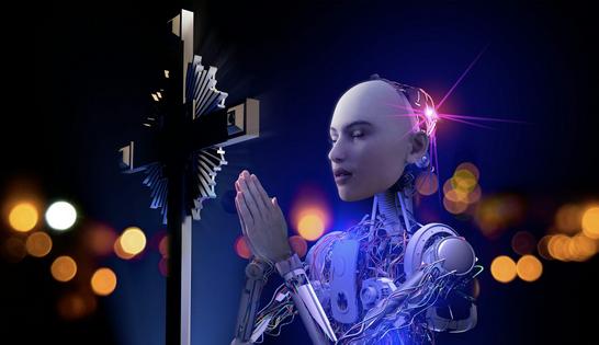 AI is increasingly moving into roles traditionally occupied by therapists, spiritual advisers and religious communities.
Devrimb/iStock via Getty Images Plus