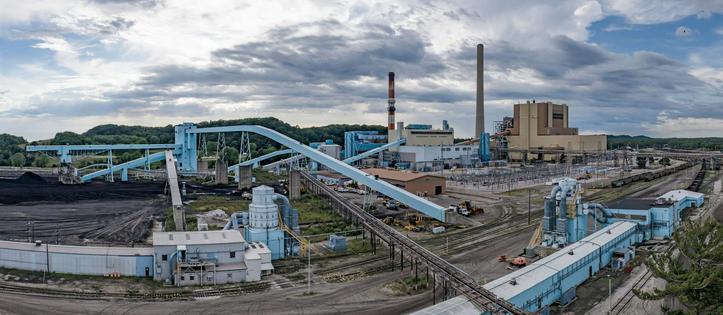 The Trump administration has forced the J.H. Campbell coal plant in West Olive, Mich., to continue operating long past its planned shutdown.
Jim West/UCG/Universal Images Group via Getty Images