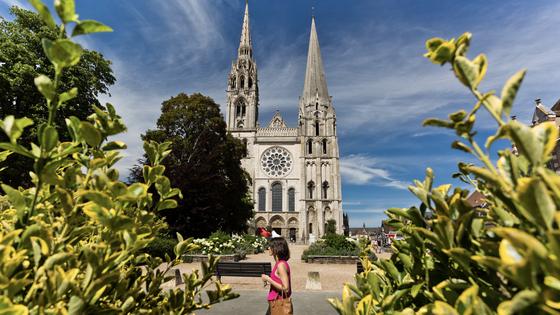 Chartres' cathedral shows off the unity of architecture, statuary, and stained glass that epitomize France's Gothic style. (Dominic Arizona Bonuccelli, Rick Steves' Europe)