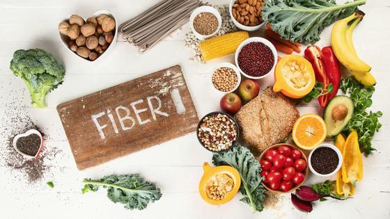 Many whole foods, such as fruits, vegetables, legumes and nuts, are high in fiber. bit245/iStock via Getty Images Plus