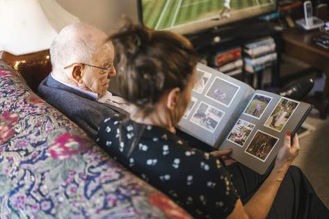 Caring for someone with dementia can be especially challenging because the condition can profoundly change how a person interacts with their loved ones. Peter Kindersley via Centre for Ageing Better, CC BY