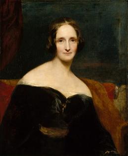 A portrait of Mary Wollstonecraft Shelley.
Richard Rothwell from the National Portrait Gallery, London, via Wikimedia Commons