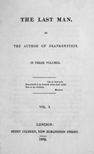 The cover sheet of the first edition of ‘The Last Man.’
Wikimedia Commons