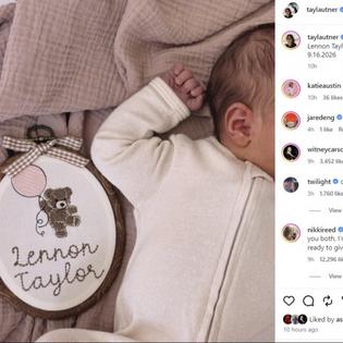 Bang Showbiz / Taylor Lautner and wife become parents and reveal baby girl's name