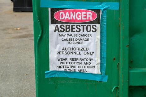 Asbestos becomes a health hazard when damaged or disturbed materials release fibers into the air.
              William Morgan/iStock Collection via Getty Images Plus