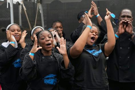 Spaces that affirm teens’ identities can support well-being.
Brynn Anderson/AP