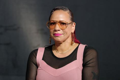 Nikole Hannah-Jones speaks on the Global Black Economic Forum Stage during the ESSENCE Festival of Culture presented by Coca-Cola at Ernest N. Morial Convention Center on July 4, 2026, in New Orleans. (Arturo Holmes/ESSENCE/Getty Images/TNS)