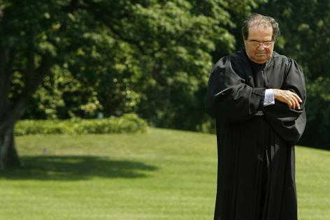 Supreme Court Justice Antonin Scalia, seen here in 2006, was the court's most prominent originalist. Chip Somodevilla/Getty Images