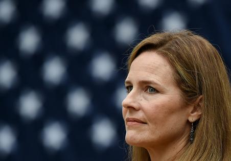 Among the originalists on the current Supreme Court is Justice Amy Coney Barrett, a former law clerk to Antonin Scalia.
              Olivier Douliery AFP/Getty Images