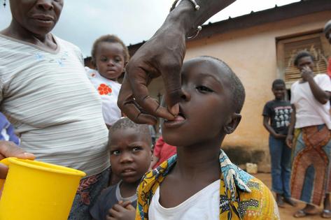 While ivermectin is used to treat river blindness in Côte d'Ivoire, the same drug is used to treat itchy eyes and rosacea in the U.S.
              Issouf Sanogo/AFP via Getty Images