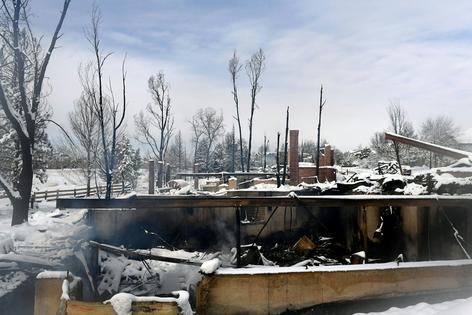 People living in Boulder County, Colo., have experienced wildfires, flooding and other climate-related disasters. Jason Connolly/AFP via Getty Images