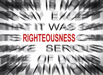 Righteousness. Dreamstime/TCA