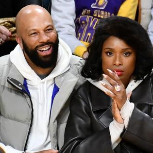 Bang Showbiz / Common and Jennifer Hudson are very happy together