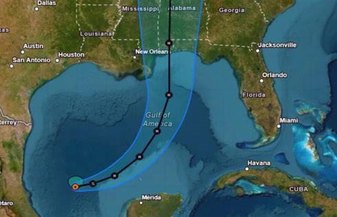 Handout/National Hurricane Center/TNS