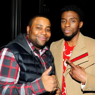 Bang Showbiz / Kenan Thompson and Chadwick Boseman.
