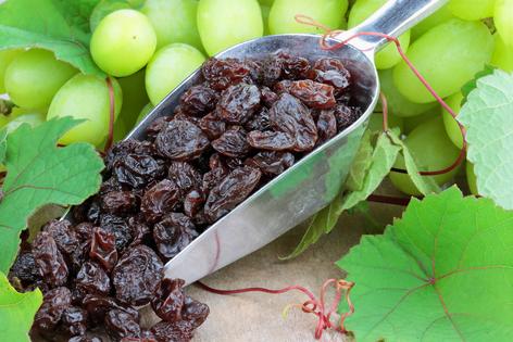 Show some love for sweet, sweet raisins. (Dreamstime/TCA)