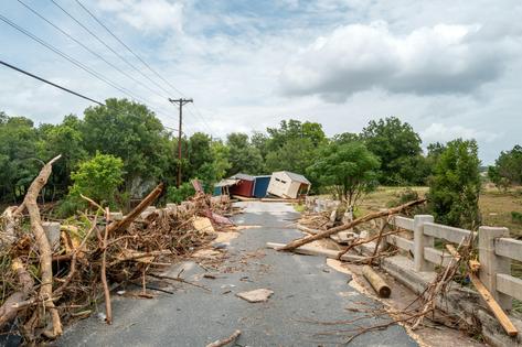Flash flooding swept through Texas Hill Country again in 2026. Some FEMA aid was eventually approved but took seven weeks.
Brandon Bell/Getty Images