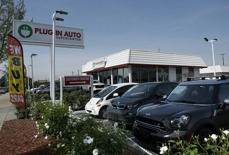 Prices for used electric vehicles are climbing because new models are – and are likely to remain – in short supply. Justin Sullivan/Getty Images