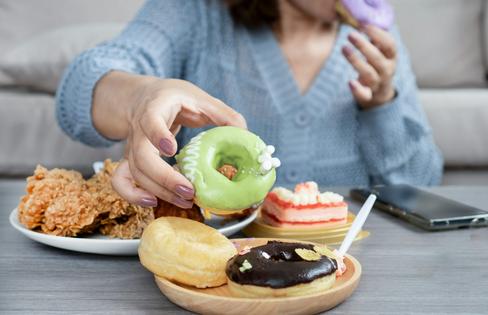 Research has found that high-sugar, ultraprocessed foods can be addictive for some people. Doucefleur/iStock via Getty Images Plus